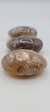 Flower Agate Palm Stones