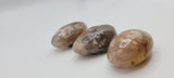 Flower Agate Palm Stones