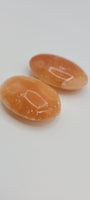 Orange Selenite mini palm stones