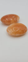 Orange Selenite mini palm stones
