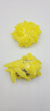 Bright Yellow Sulfur Crystal Specimen