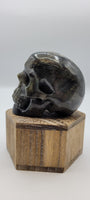 Labradorite Hollow Jaw Skull 85mm