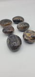 Small Black Moonstone Palm Stones